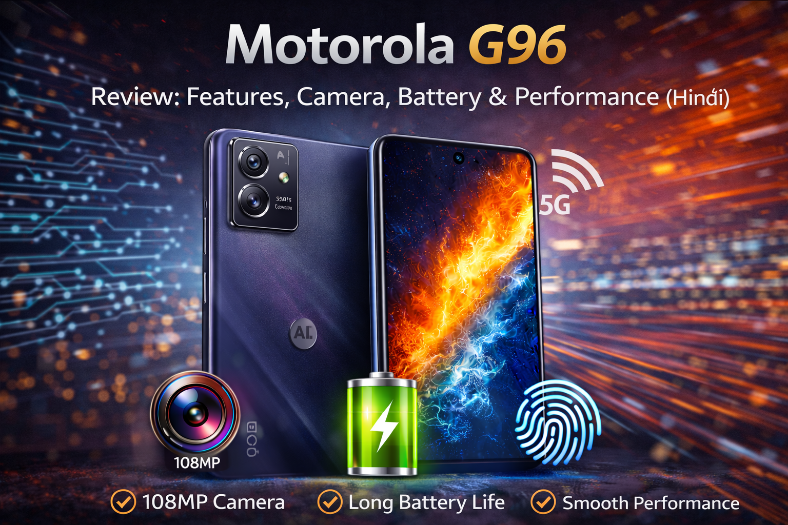 Motorola G96 Review: Features, Camera, Battery & Performance (Hindi)