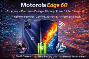 Motorola Edge 60 Review: Features, Camera, Battery & Performance (Hindi)
