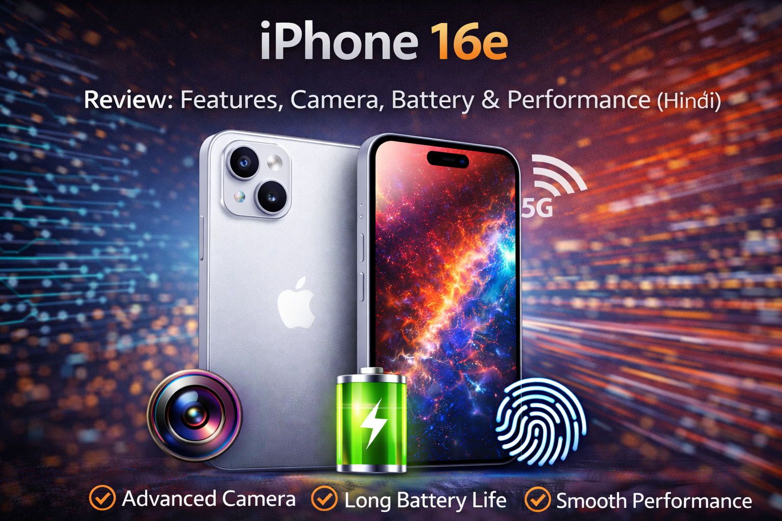 Iphone 16e Review: Features, Camera, Battery & Performance (Hindi)