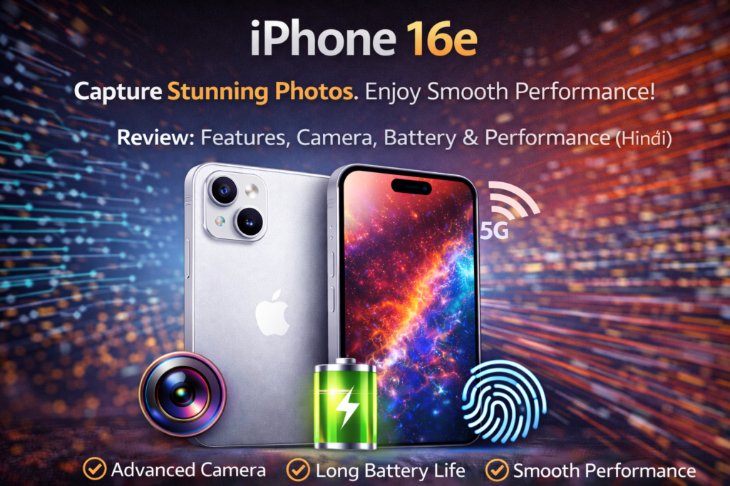 Iphone 16e Review: Features, Camera, Battery & Performance (Hindi)