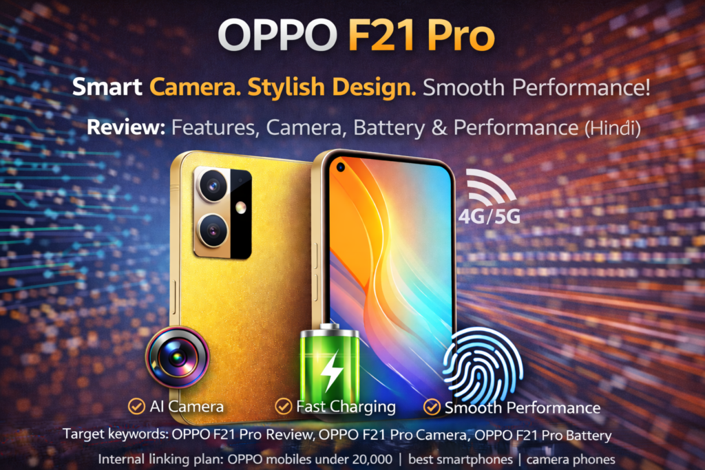OPPO F21 Pro Review: Features, Camera, Battery & Performance (Hindi)