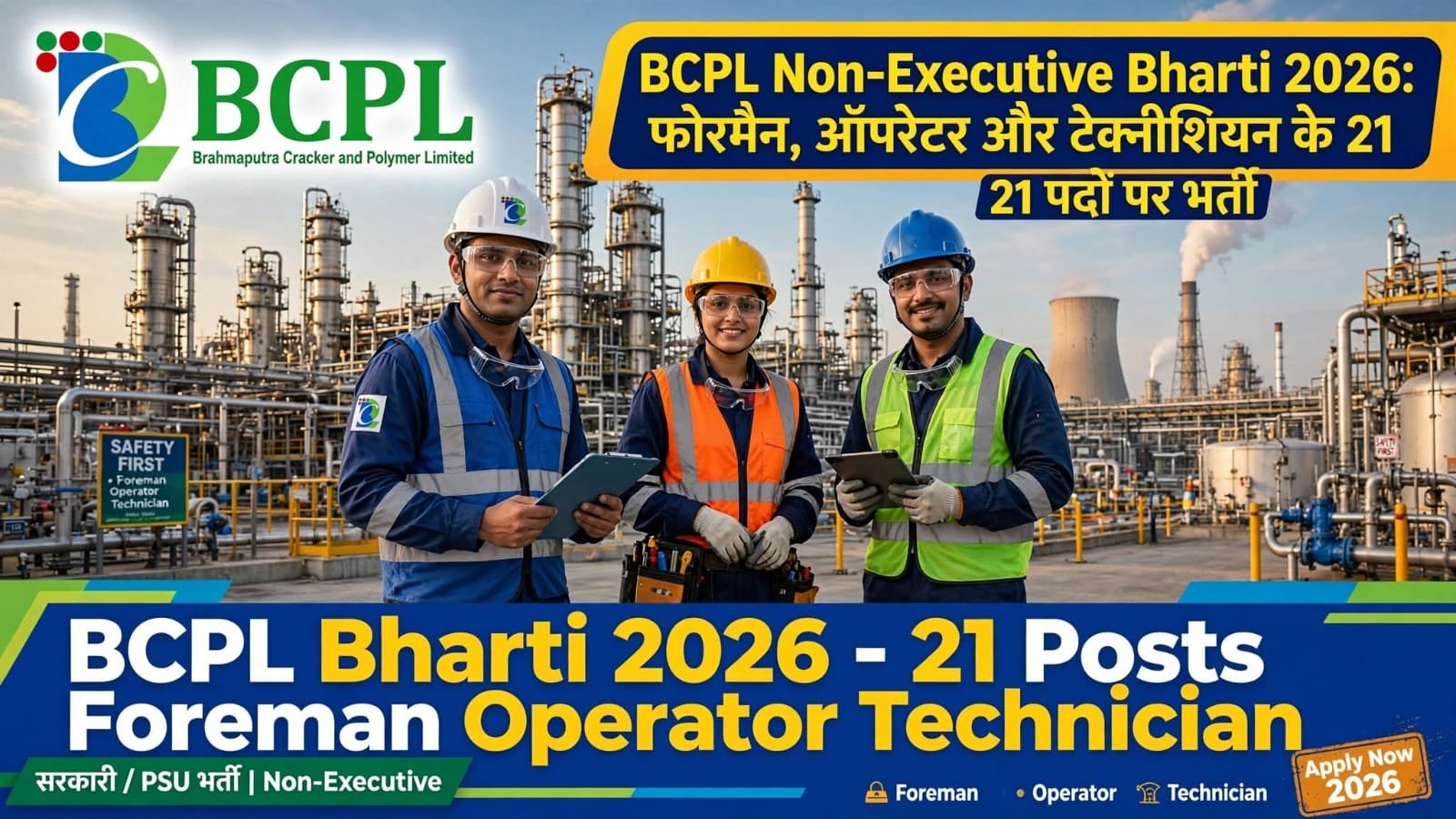 BCPL Non-Executive Bharti 2026