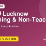 BBAU Lucknow Recruitment 2026: शिक्षण और गैर-शिक्षण पदों पर भर्ती, पदवार रिक्तियाँ और आवेदन शुल्क BBAU Lucknow Recruitment 2026